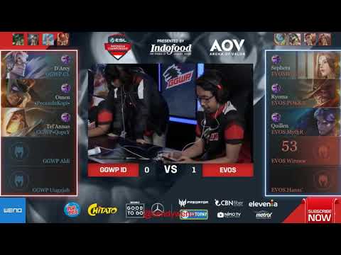 EVOS vs GGWP.ID (Game 2) - ESL Indonesia Championship - AOV Semifinals