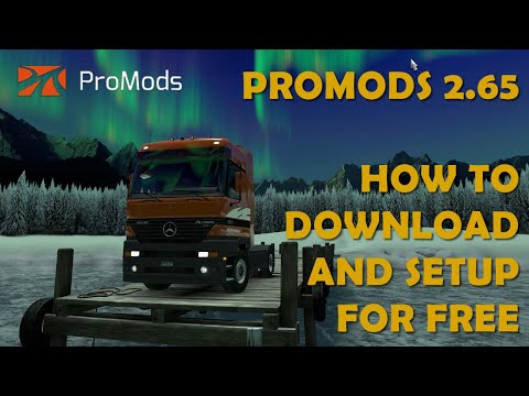 How to Download Promods 2.65 (ETS2 1.47) for free and guide how to setup it.