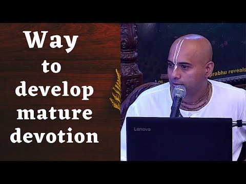 H. G. Balram Shakti Prabhu Prabhu | Way to develop mature devotion | ISKCON Chowpatty
