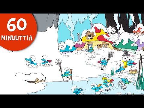 60 minuuttia Smurffeja • Talvi Smurffit kanssa • Smurffit