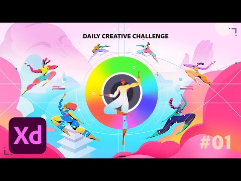 Adobe XD Daily Creative Challenge #01 | Adobe Creative Cloud