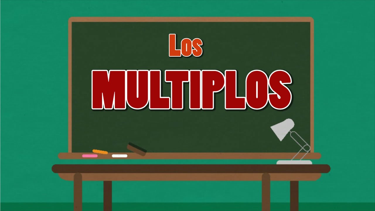 LOS MÚLTIPLOS | Aprende de Los Múltiplos en 4 minutos-SUPER FÁCIL.PRIMARIA