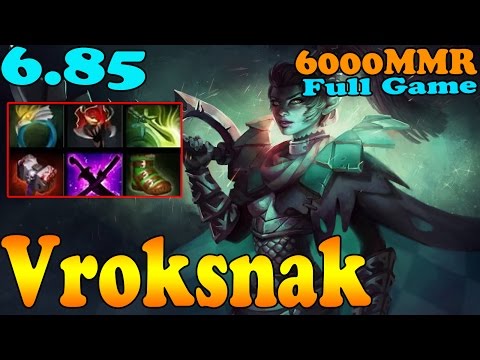 Dota 2 - Vroksnak 6000 MMR Plays Phantom Assassin - Full Game - Ranked Match Gameplay!