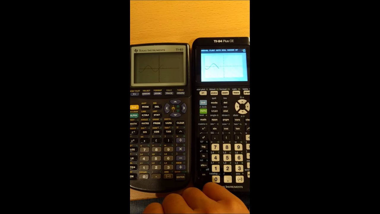 Overclocked TI-83 vs Stock TI-84 Plus CE