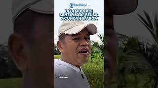 Dicap Sombong! Dedi Mulyadi Minta Maaf seusai Viral Video Acuhkan Warga yang Menyapanya