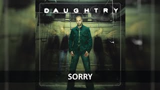 DAUGHTRY - SORRY LYRICS
