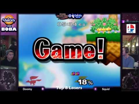 SSBM @ Quickly 13 - Doomy Vs. Squid