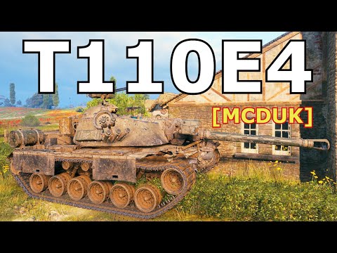 World of Tanks T110E4 - 4 Kills 10,1K Damage