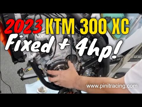 My 2023 KTM 300 XC was built wrong | Fixed it with a base gasket and recovered 4 hp on over rev