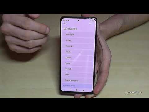 Poco F3: How to change the language? also for Poco F3 GT
