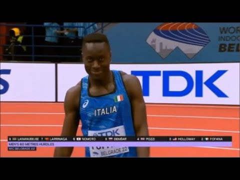 Mondiali Belgrado 2022 - 60 ostacoli uomini - Batteria 5