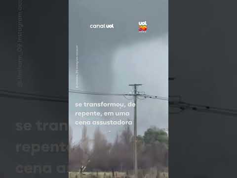 Tornado no Chile: fenômeno raro atinge a região de Ñuble