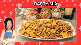 PARTY MIX  #subscribe #easy #homemade #recipe #new #christmas #party #trending #canada #fun