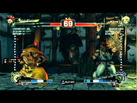 [BT]Uramesh1_BR(Akuma) VS BobbaFettiBR(Gouken) SSF4 AE 2012