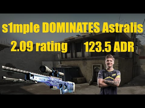 s1mple DOMINATES Astralis (POV - Dust2) - IEM Katowice 2020