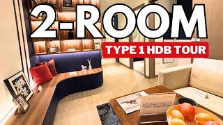 🇸🇬 2026 HDB Tour: 2-Room Flexi Type 1 BTO Showroom Interior Design Singapore