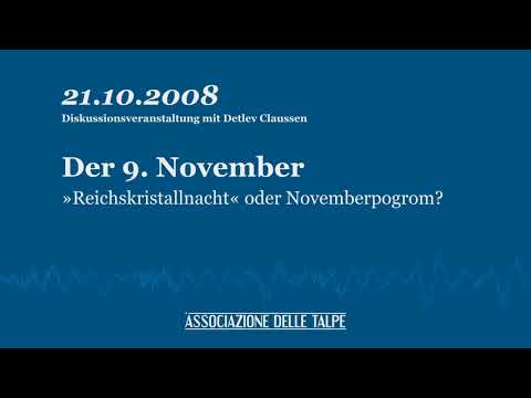 Der 9. November — »Reichskristallnacht« oder Novemberpogrom?