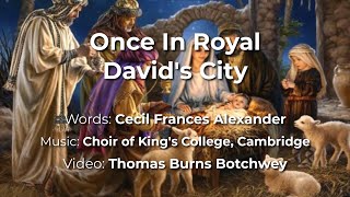 Once In Royal David&#39;s City (Choir of King&#39;s College, Cambridge)