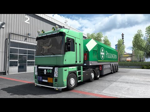 Euro Truck Simulator 2 | ETS2 1.43 | Renault Magnum | Promods 2.60 | S. Budapest (h) to Lutsk (UA)