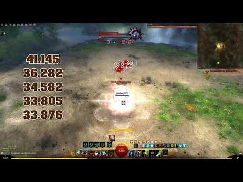 GW2: Holosmith Benchmark | 34k | Realistic Buffs | Patch 17.03.2020