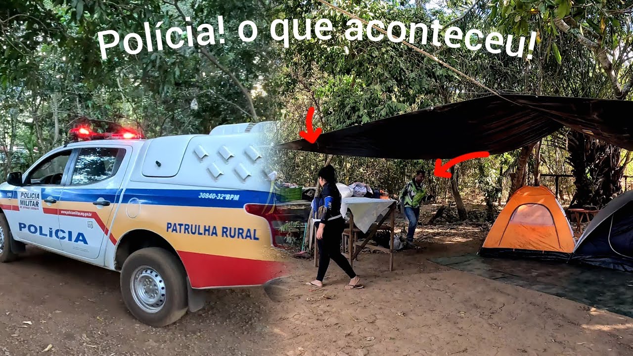 Acampamento Polícia chegou de Surpresa na Pescaria, Pescaria de traíra!