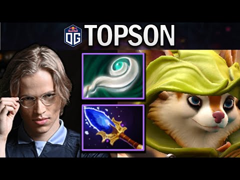 OG.TOPSON PRACTICING HOODWINK FOR TI10 - DOTA 2 7.29 GAMEPLAY