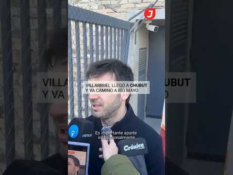 Villarruel llegó a Chubut y va camino a Río Mayo para celebrar el 90º aniversario de la localidad