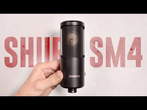 Shure SM4 Review / Test (vs. NT1, LCT440, SM27, U87)