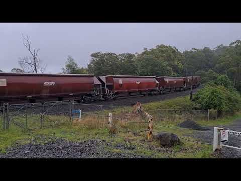 SSR grain down through farmborough heights just after a heavy downpour of rain