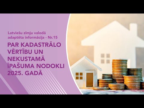 Nr. 15 “Par kadastrālo vērtību un nekustamā īpašuma nodokli 2025. gadā”