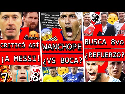 Lewandowski destroys Messi + Cristiano eliminated + Wanchope vs Boca Juniors war + River presents...