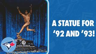 Blue Jays unveil statue to immortalize 1992 & 1993 World Series-winning teams!