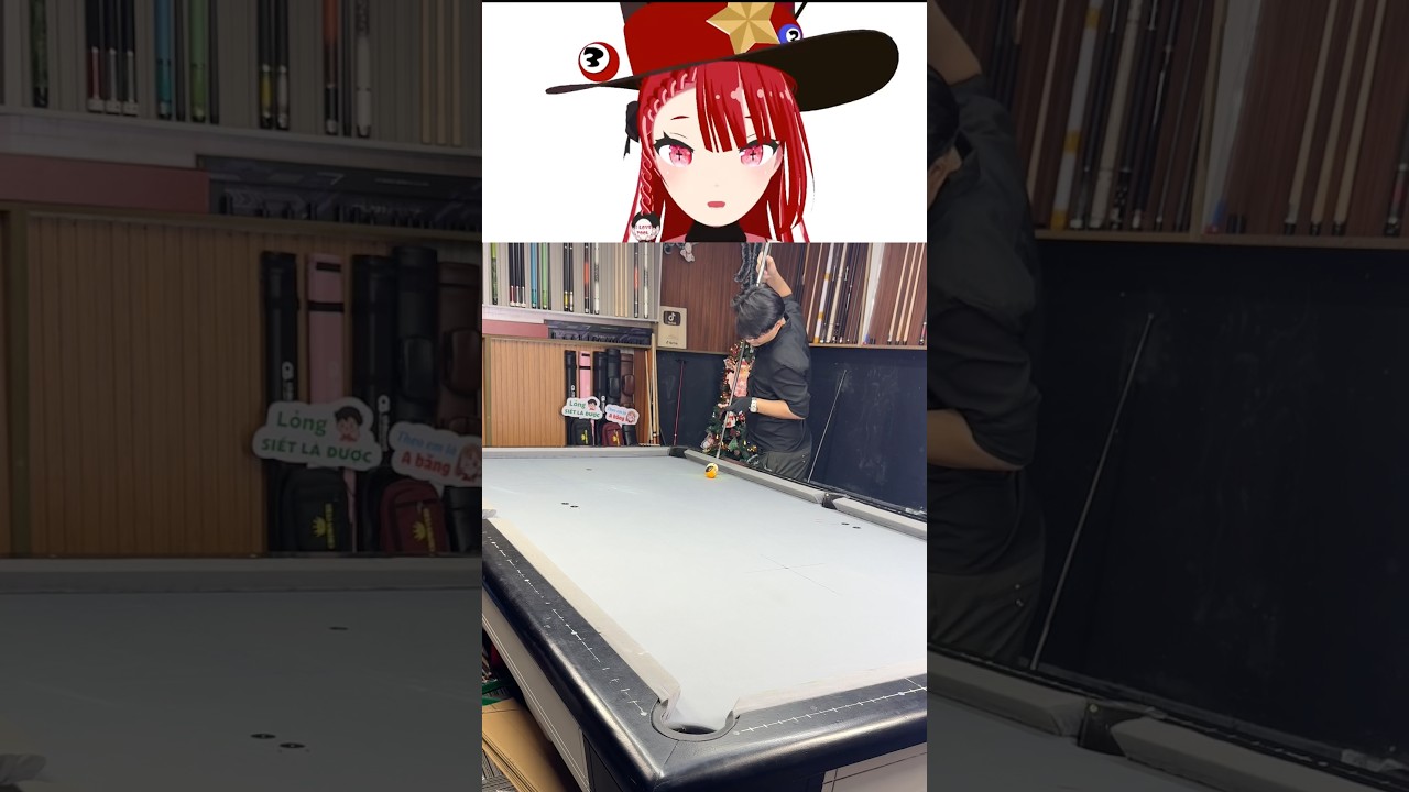 ついに物理演算が敗北。不可能を超越した「神域」の技術が生む衝撃の軌跡@cobilliard96 #vrchat #billiards
