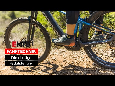 How to: EMTB-Expert-Fahrtechnik #1 - Die richtige Pedalstellung