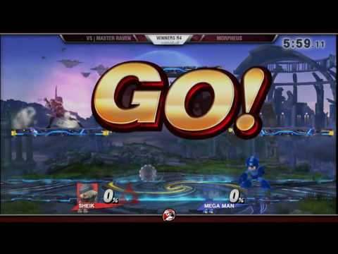VS Weekly 2/23/17 - Winners R4 - Master Raven (Sheik) vs. Morpheus (Megaman) - Smash 4