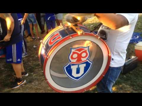 "LA BANDA DE LOS QUINCHOS - LOS DE ABAJO - CAMPEONATO SANTIAGO NORTE" Barra: Los de Abajo • Club: Universidad de Chile - La U