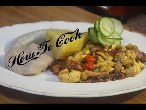HOW TO MAKE JAMAICAN ACKEE AND SALTFISH RECIPE 2017