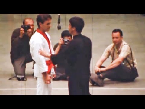 Joe Lewis Tries To Teach Bruce Lee Karate........ Then This Happened