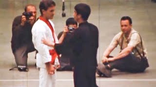 Joe Lewis Tries To Teach Bruce Lee Karate........ Then This Happened video