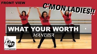 WHAT YOU&#39;RE WORTH || MANDISA ft. BRITT NICOLE || P1493 FITNESS® || CHRISTIAN FITNESS