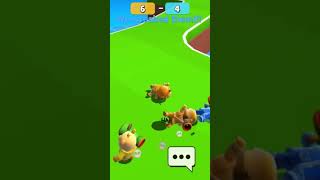 We dominated them!! (Rocket rumble gameplay, stumble guys)