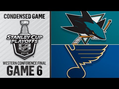 05/21/19 WCF, Gm6: Sharks @ Blues