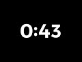 43 Seconds COUNTDOWN Timer No Copyright