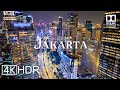 Jakarta Indonesia In 4K HDR ULTRA HD 60 FPS Dolby Vision Drone Video