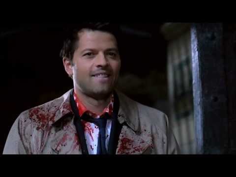 Supernatural 7x01 Leviathan takes over Cas "Now this is going to be so much fun"