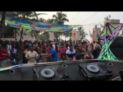 Djantrix Live @ Dream Bubble Goa India Nov 2016