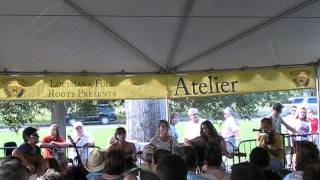 Al Berard and the Girls at Festivals Acadiens et Creoles 10/13/12