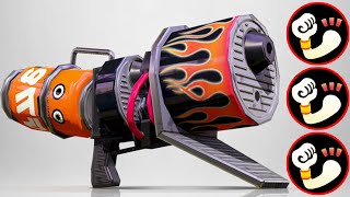 【異常事態】超絶強化で今回のアプデNo.1の強さになった「ホットブラスター」がぶっ壊れ性能すぎる【スプラトゥーン3】