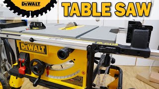 DEWALT DWE7491RS Table Saw - Full Setup and overview