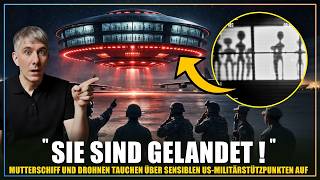 Keine Drohnen! UFO Mutterschiff landet auf Rollfeld von US Air Force Base